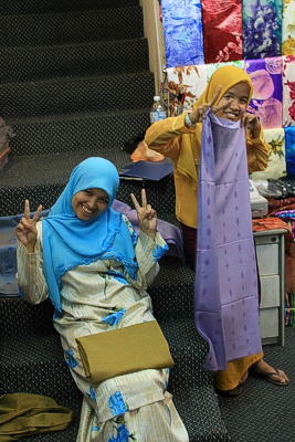 verkäuferinnen in little india